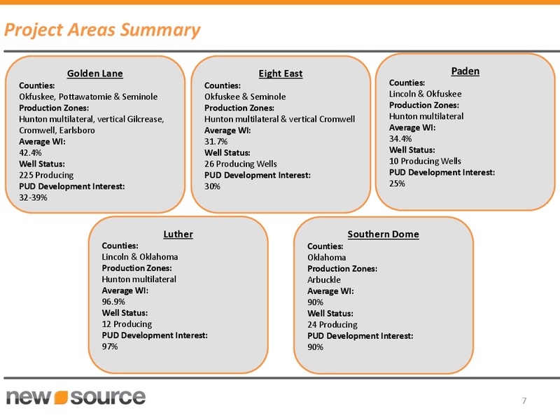 MAY 2015 INVESTOR PRESENTATION – New Source Energy Partners L.P. – slide 6