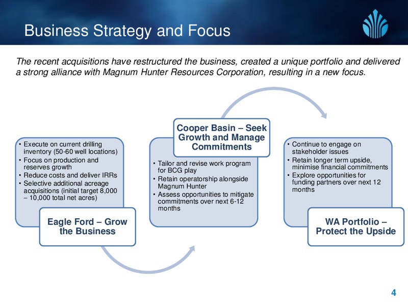 Investor Update – New Standard Energy – slide 4