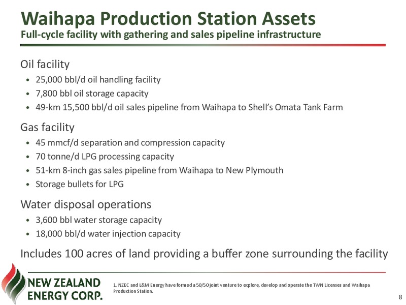 FEBRUARY 2015 CORPORATE PRESENTATION – New Zealand Energy Corporation – slide 7