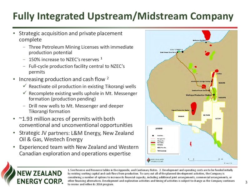 Investor Presentation – New Zealand Energy Corporation – slide 2