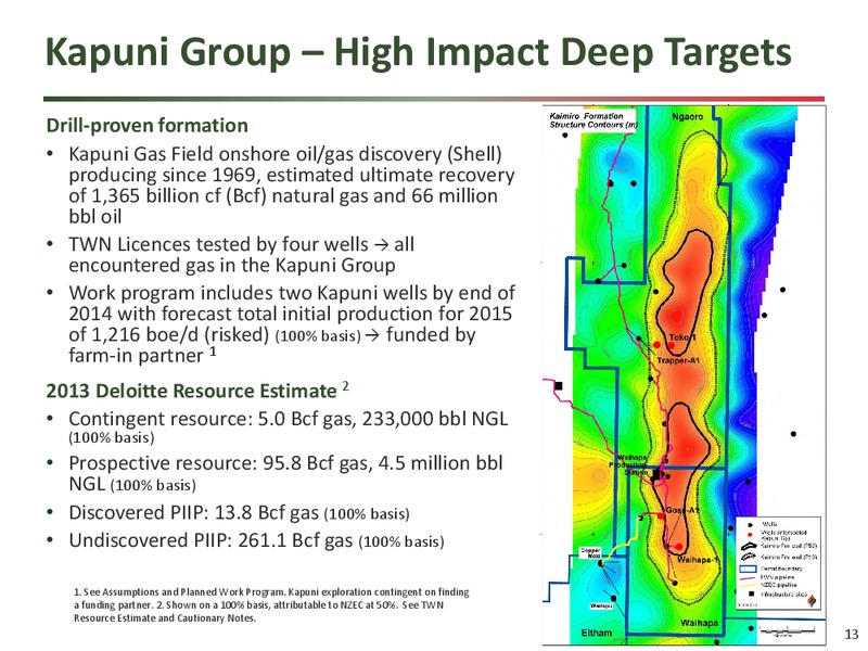Investor Presentation – New Zealand Energy Corporation – slide 12