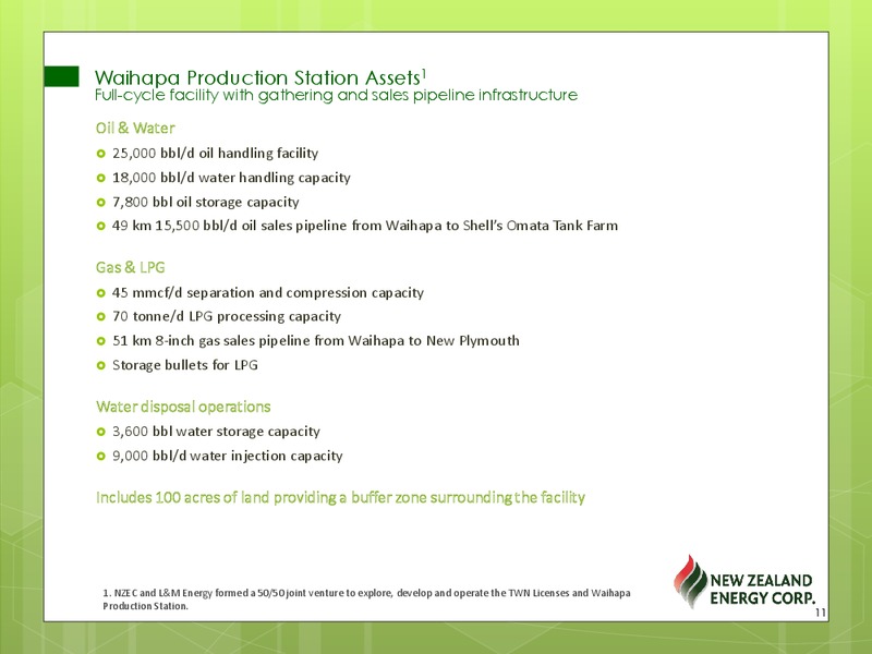 Corporate Presentation – New Zealand Energy Corporation – slide 10