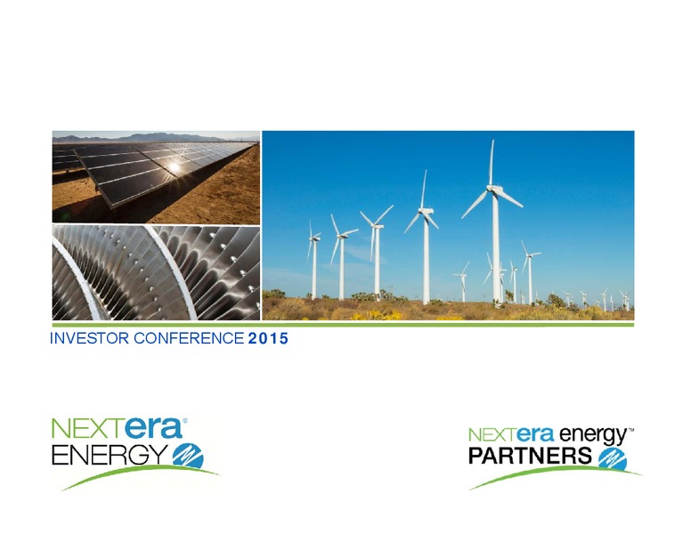 Investor Conference – Nextera Energy Inc. – slide 1