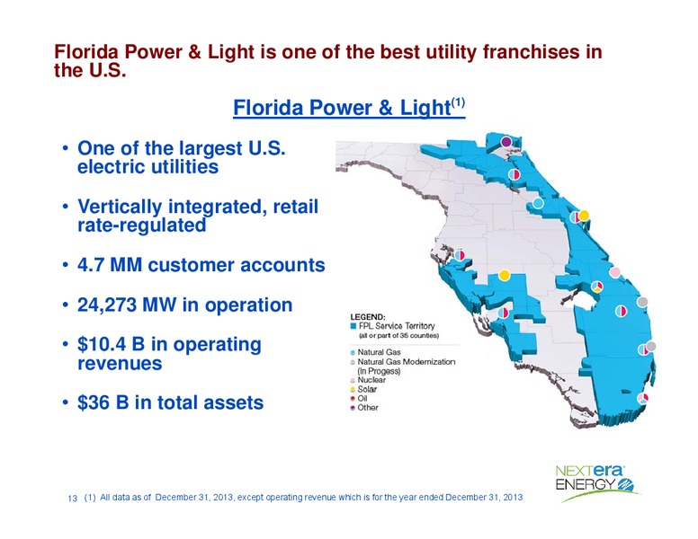 Investor Presentation – Nextera Energy Inc. – slide 12