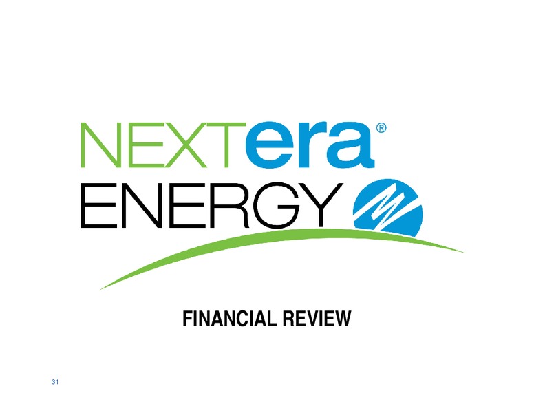 Investor Presentation – Nextera Energy Inc. – slide 30