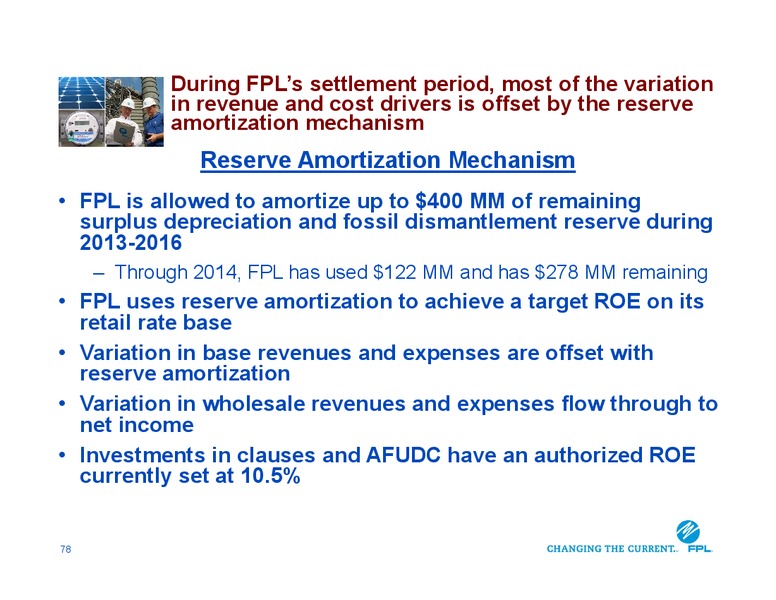 INVESTOR CONFERENCE – Nextera Energy Inc. – slide 77