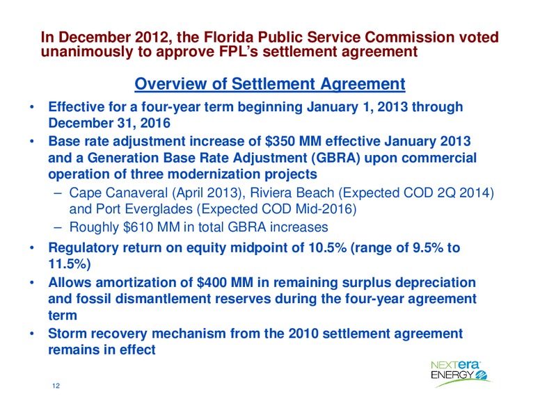 Wolfe Research Power & Gas Deep Dive Conference – Nextera Energy Inc. – slide 11