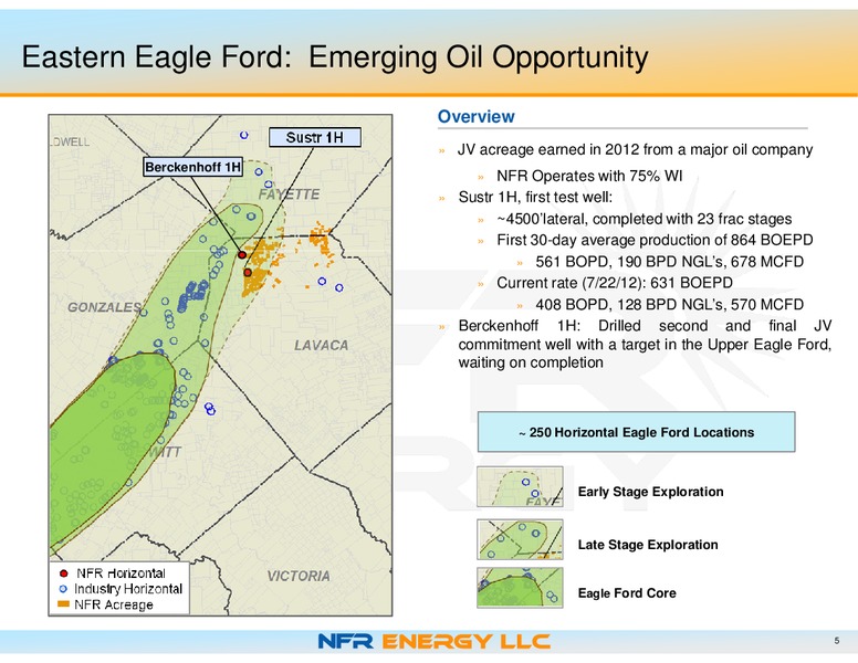 COMPANY UPDATE – Nfr Energy – slide 5