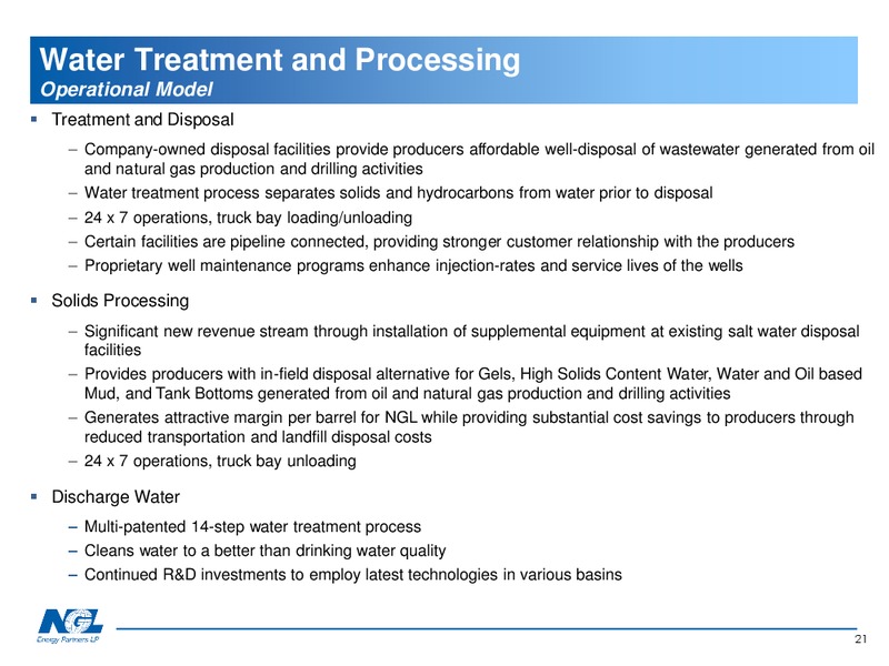 NAPTP Conference – NGL Energy Partners Lp – slide 20