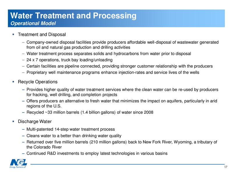 Citi MLP Conference – NGL Energy Partners Lp – slide 16