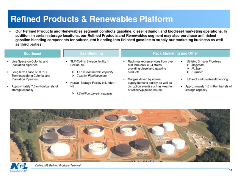 January 2019 Investor Presentation – NGL Energy Partners Lp – slide 18