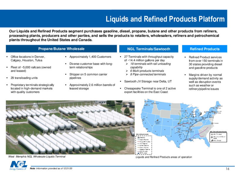 Investor Presentation February 2021 – NGL Energy Partners Lp – slide 15