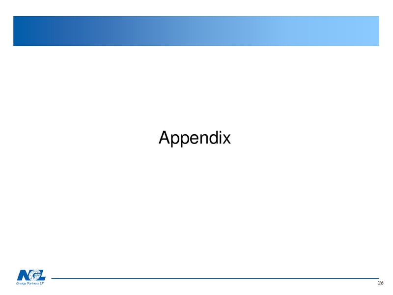 May 2019 Investor Presentation – NGL Energy Partners Lp – slide 25