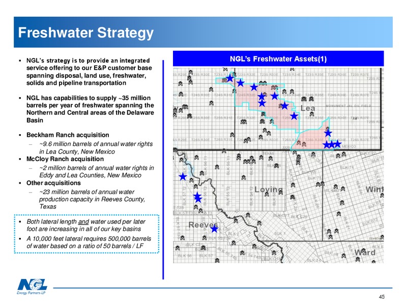 Analyst Day Water Solutions Overview – NGL Energy Partners Lp – slide 44