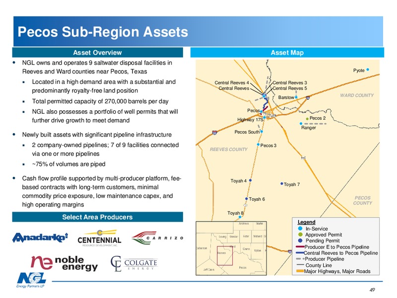 Analyst Day Water Solutions Overview – NGL Energy Partners Lp – slide 48