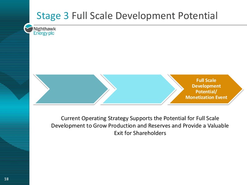 ENERCOM CONFERENCE – Nighthawk Energy Plc – slide 17