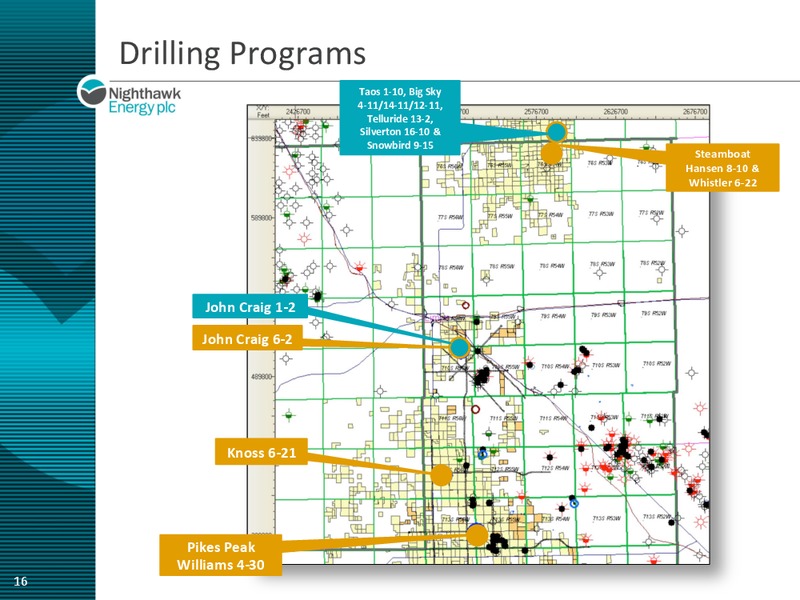 Corporate Presentation – Nighthawk Energy Plc – slide 16