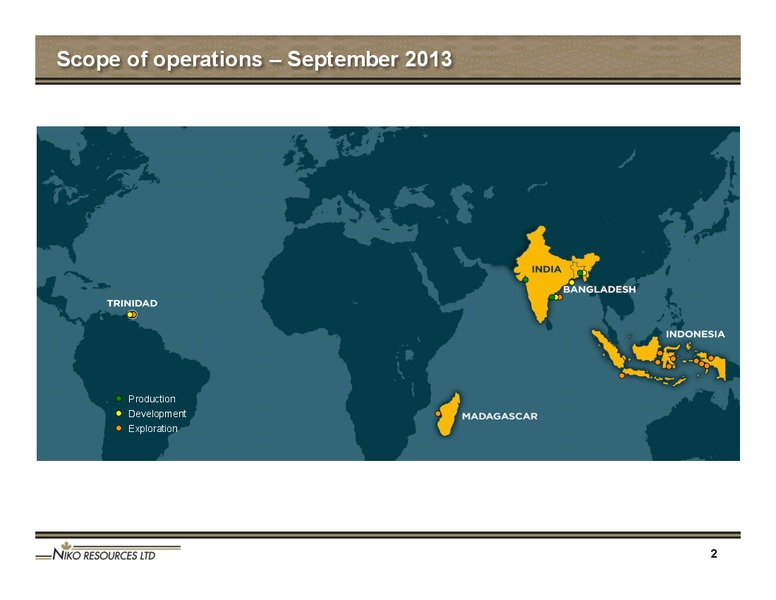 Annual General Meeting Presentation – Niko Resources Ltd. – slide 2