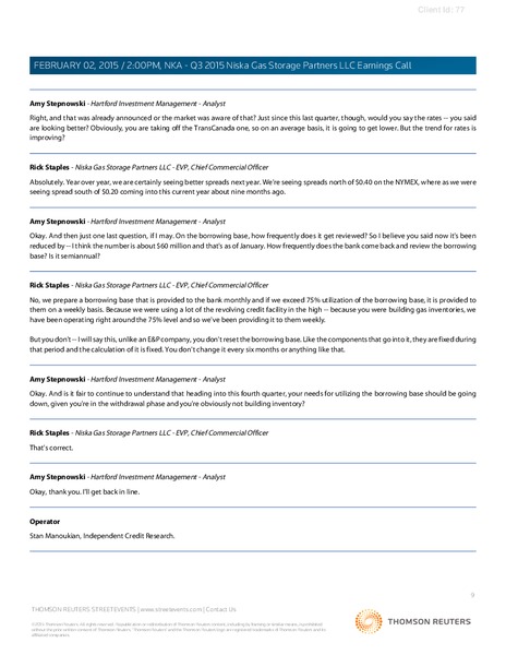 EDITED TRANSCRIPT – Niska Gas Storage Partners Llc – slide 8