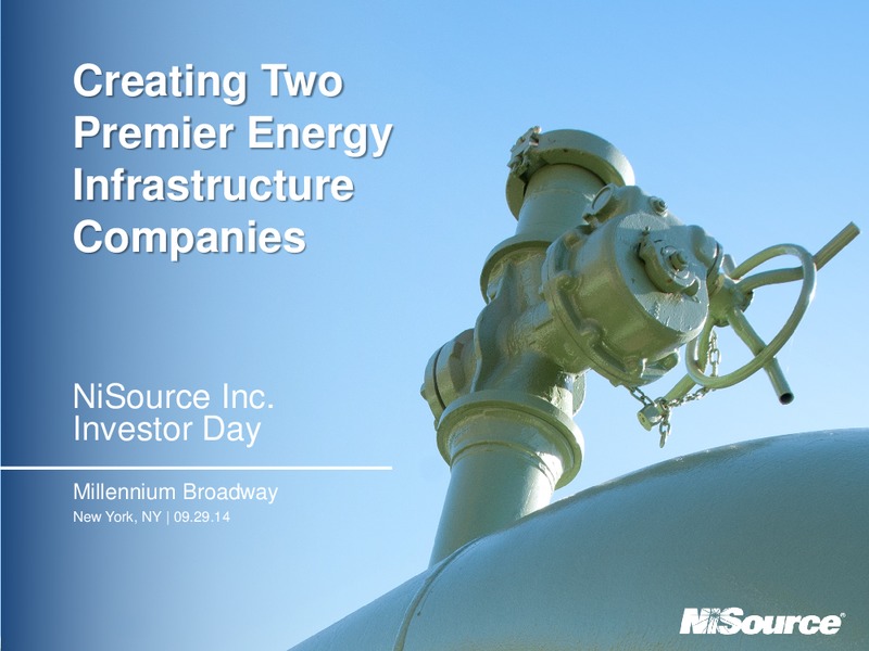 Investor Day 2014 – Nisource Inc. – slide 1