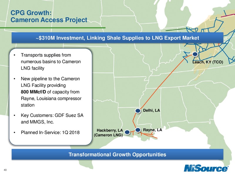 Investor Day 2014 – Nisource Inc. – slide 39