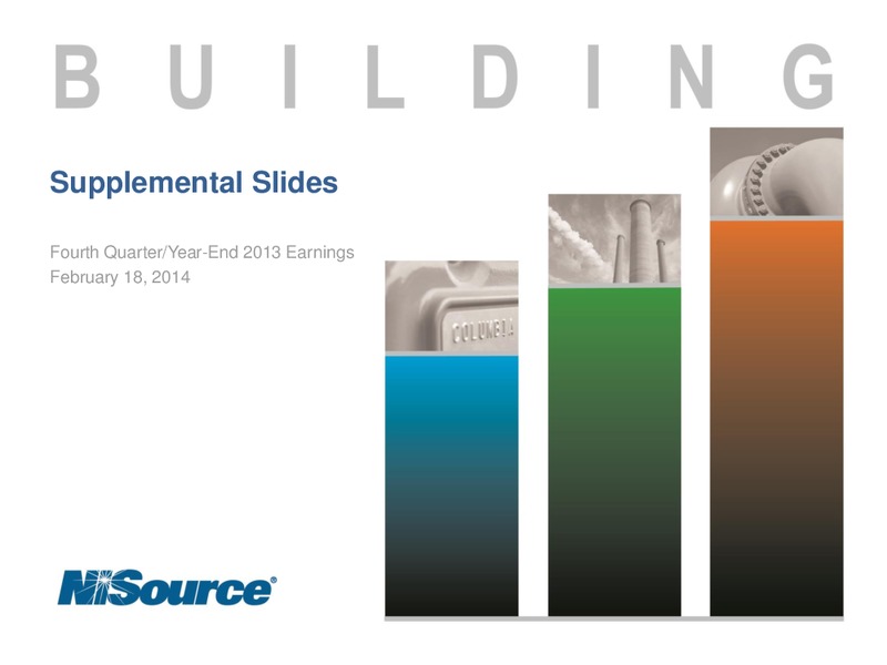 Supplemental Slides – Nisource Inc. – slide 1