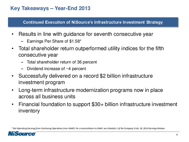 Supplemental Slides – Nisource Inc. – slide 2