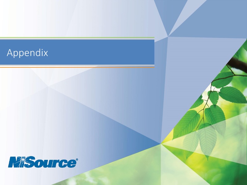 MAY 2015 INVESTOR PRESENTATION – Nisource Inc. – slide 32