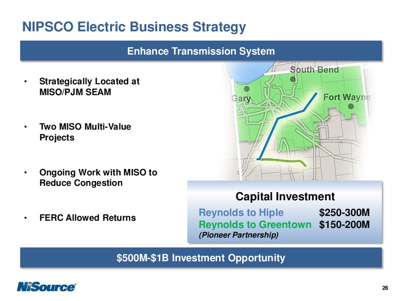 SEPTEMBER 2012 INVESTOR PRESENTATION – Nisource Inc. – slide 30