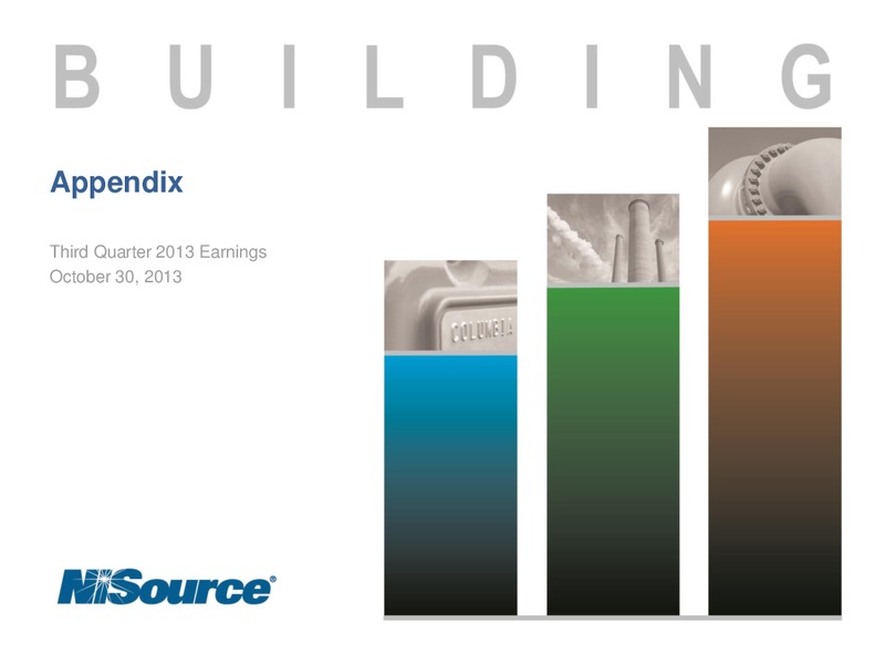 Q3 2013 EARNINGS CALL – Nisource Inc. – slide 8