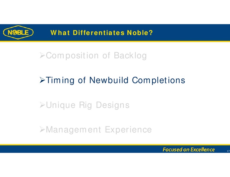 SCOTIA HOWARD WEIL 43RD ANNUAL ENERGY CONFERENCE – Noble Corporation plc – slide 16