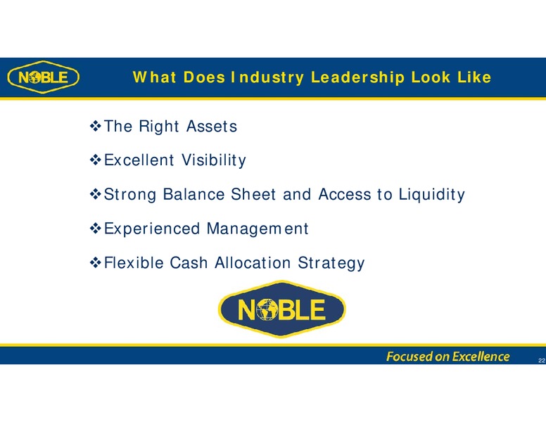 SCOTIA HOWARD WEIL 43RD ANNUAL ENERGY CONFERENCE – Noble Corporation plc – slide 21