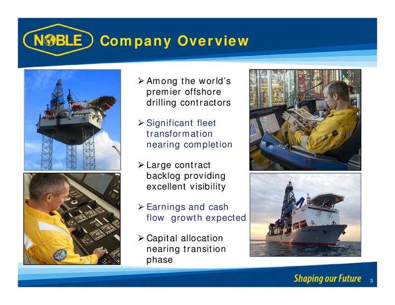 CITI 2014 GLOBAL ENERGY AND UTILITES CONFERENCE – Noble Corporation plc – slide 2