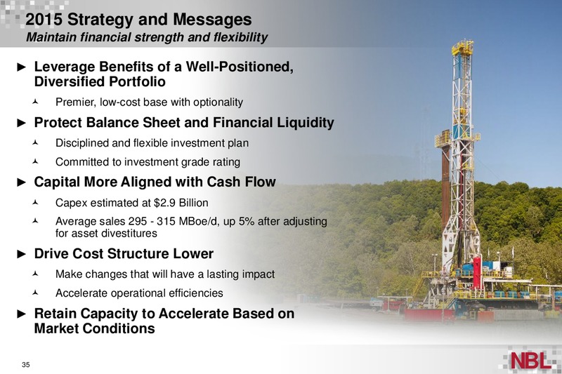 Investor Handout – Noble Energy, Inc. – slide 35