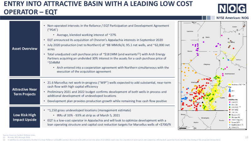 Enercom Denver Presentation – NOG LLC – slide 18