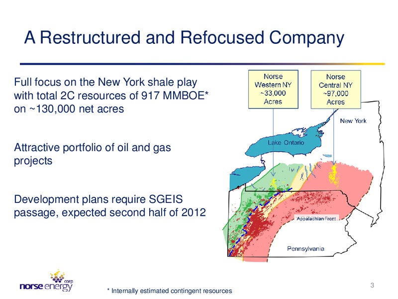 Second Quarter 2012 Shareholder Presentation – Norse Energy Corp. Asa – slide 2