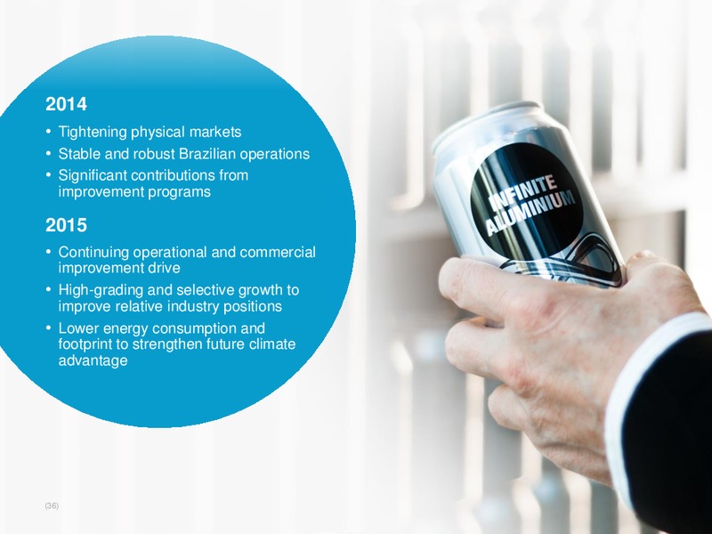 FEBRUARY 2015 INVESTOR PRESENTATION – Norsk Hydro – slide 35