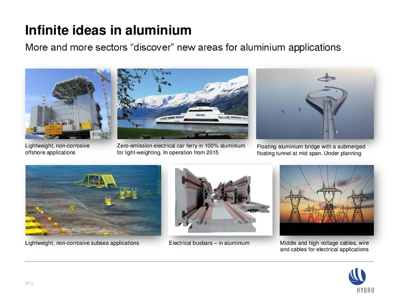FEBRUARY 2015 INVESTOR PRESENTATION – Norsk Hydro – slide 40