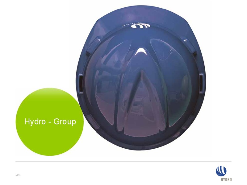 INVESTOR PRESENTATION – Norsk Hydro – slide 48