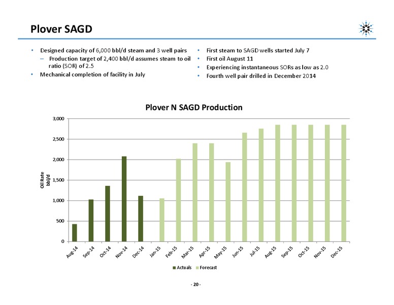 INVESTOR PRESENTATION – Northern Blizzard Resources Inc – slide 19
