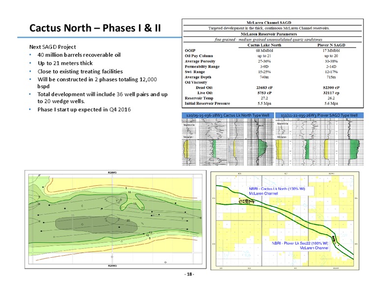 Investor Presentation – Northern Blizzard Resources Inc – slide 16