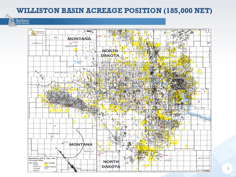 JEFFERIES 2014 GLOBAL ENERGY CONFERENCE – Northern Oil and Gas, Inc. – slide 3
