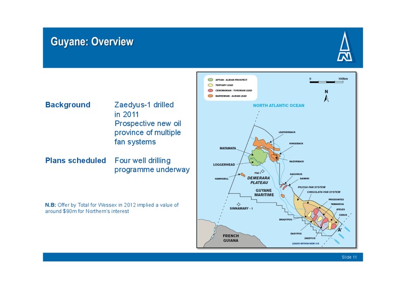 APRIL 2013 INVESTOR PRESENTATION – Northern Petroleum Plc – slide 12