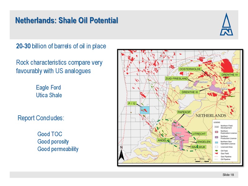 APRIL 2012 INVESTOR PRESENTATION – Northern Petroleum Plc – slide 18