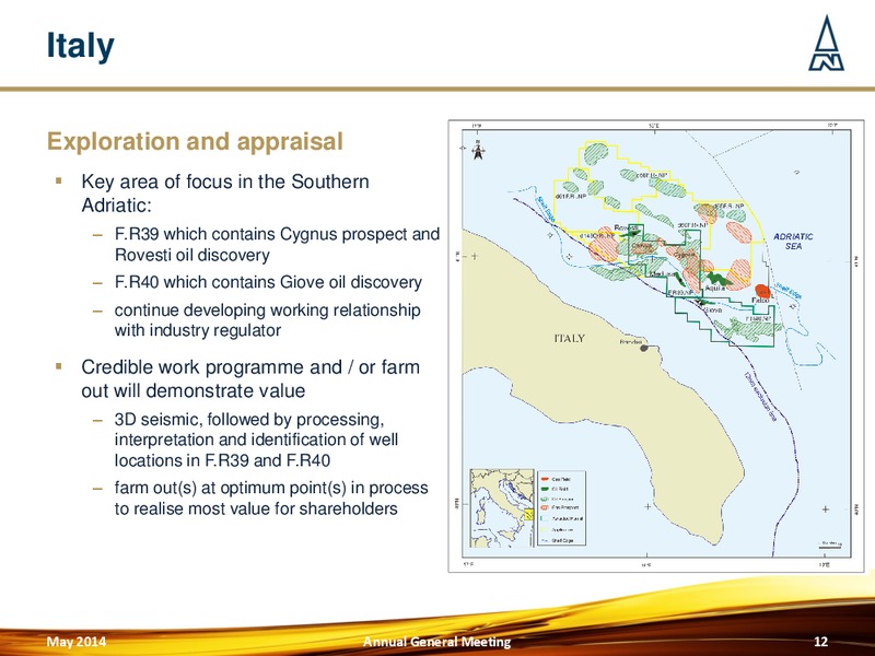 Annual General Meeting – Northern Petroleum Plc – slide 11
