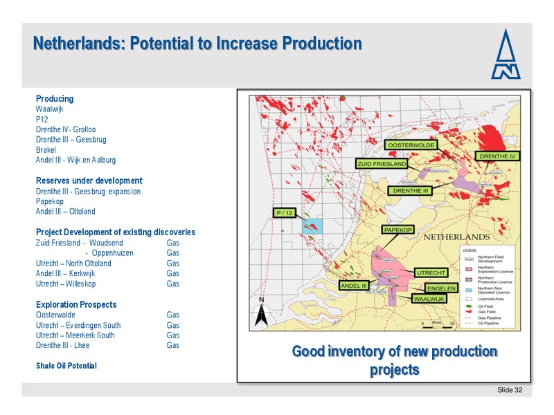 JUNE 2011 ANNUAL GENERAL MEETING – Northern Petroleum Plc – slide 32