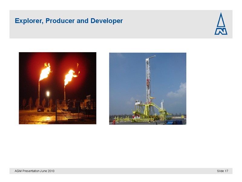JUNE 2010 ANNUAL GENERAL MEETING – Northern Petroleum Plc – slide 17