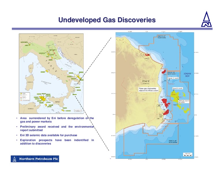 JULY 2009 CORPORATE PRESENTATION – Northern Petroleum Plc – slide 27