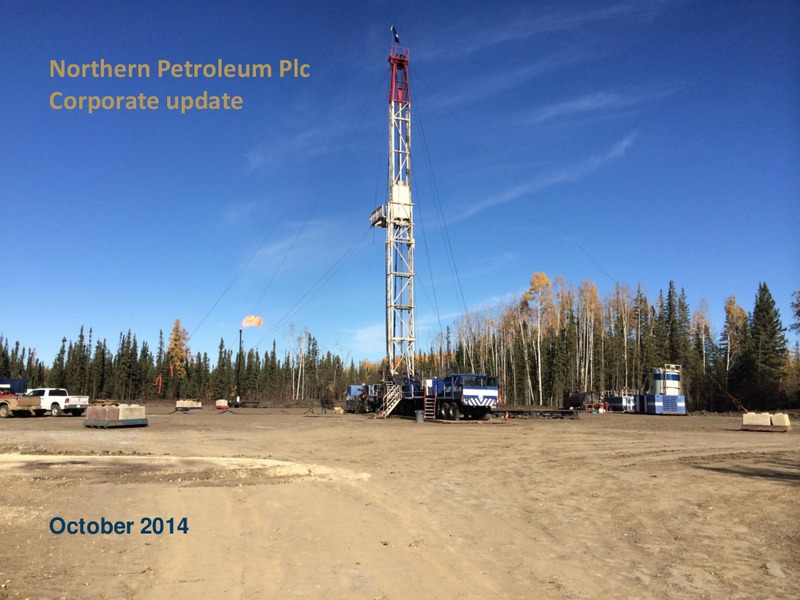 Corporate Update – Northern Petroleum Plc – slide 1