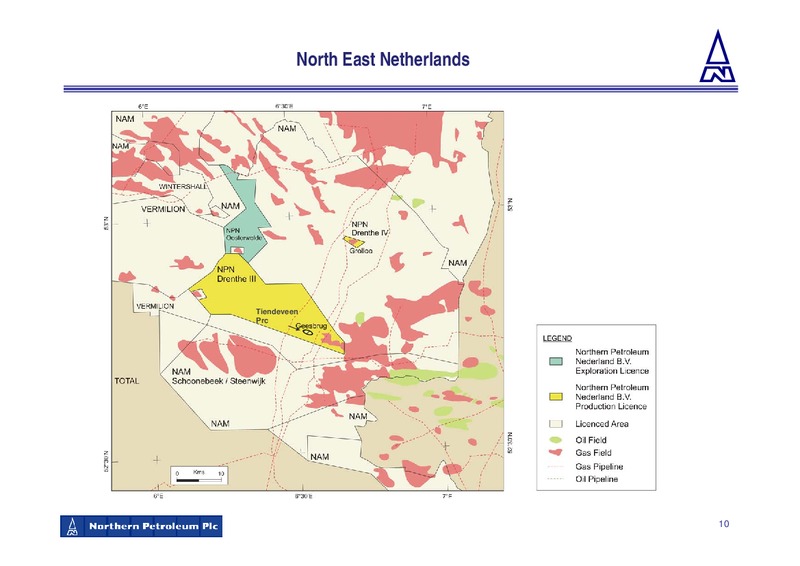 DECEMBER 2009 CORPORATE PRESENTATION – Northern Petroleum Plc – slide 10